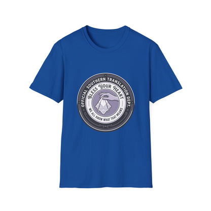 Bless Your Heart Southern Translation Dept. Graphic T-Shirt - HomeGrown South Graphic Tee (View 9)
