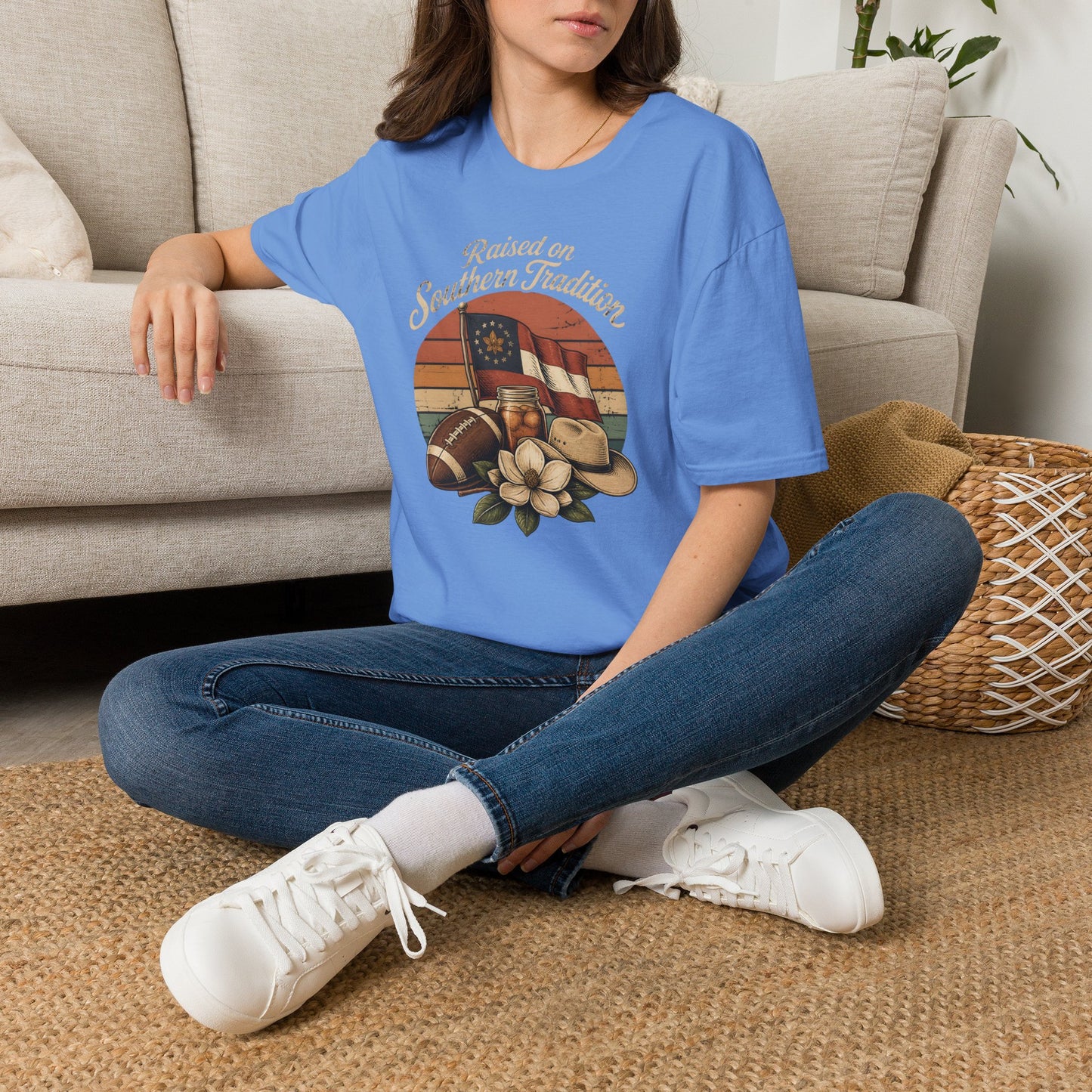 Raised On Southern Tradition Vintage T-Shirt