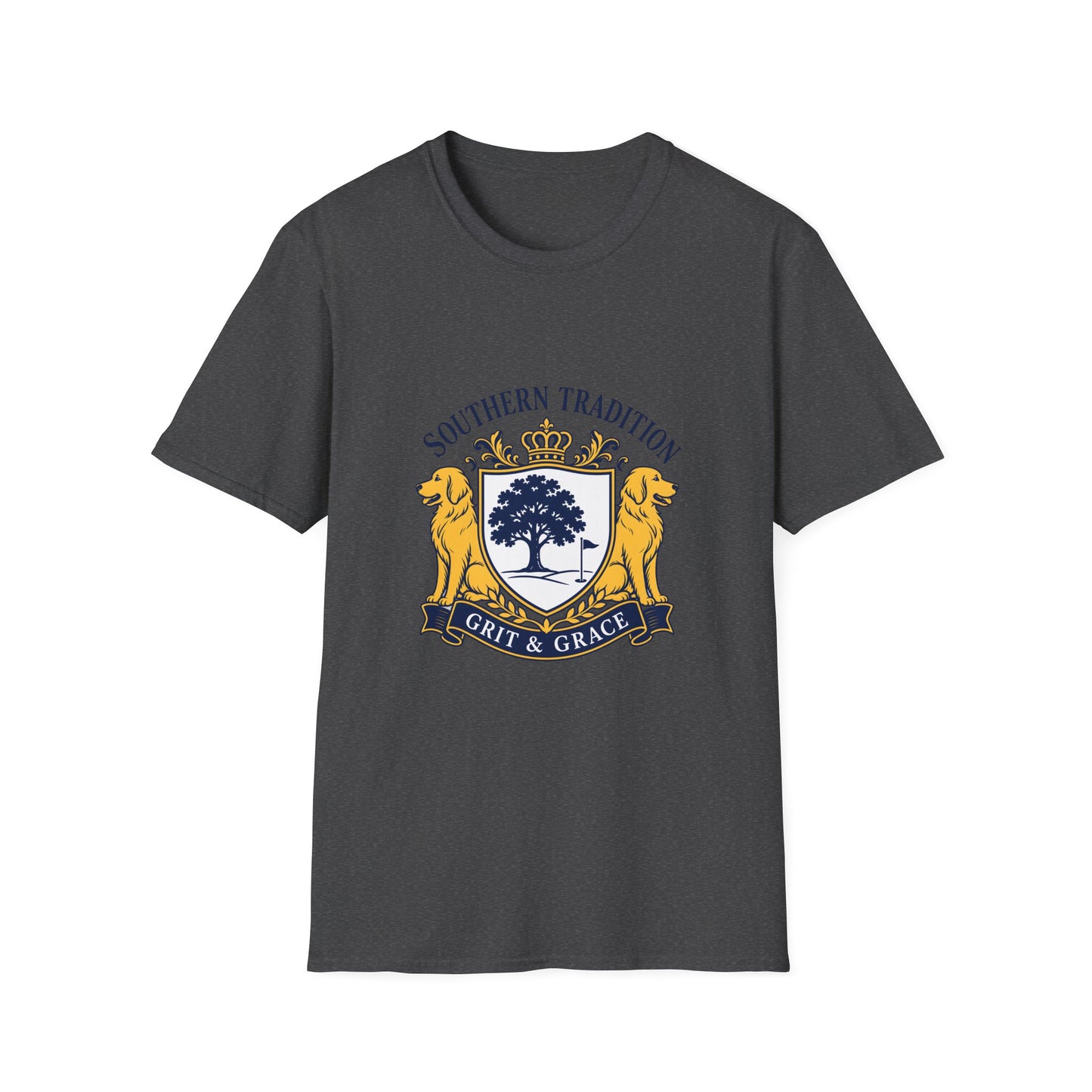Southern Tradition Crest  Grit & Grace  Heritage T-Shirt