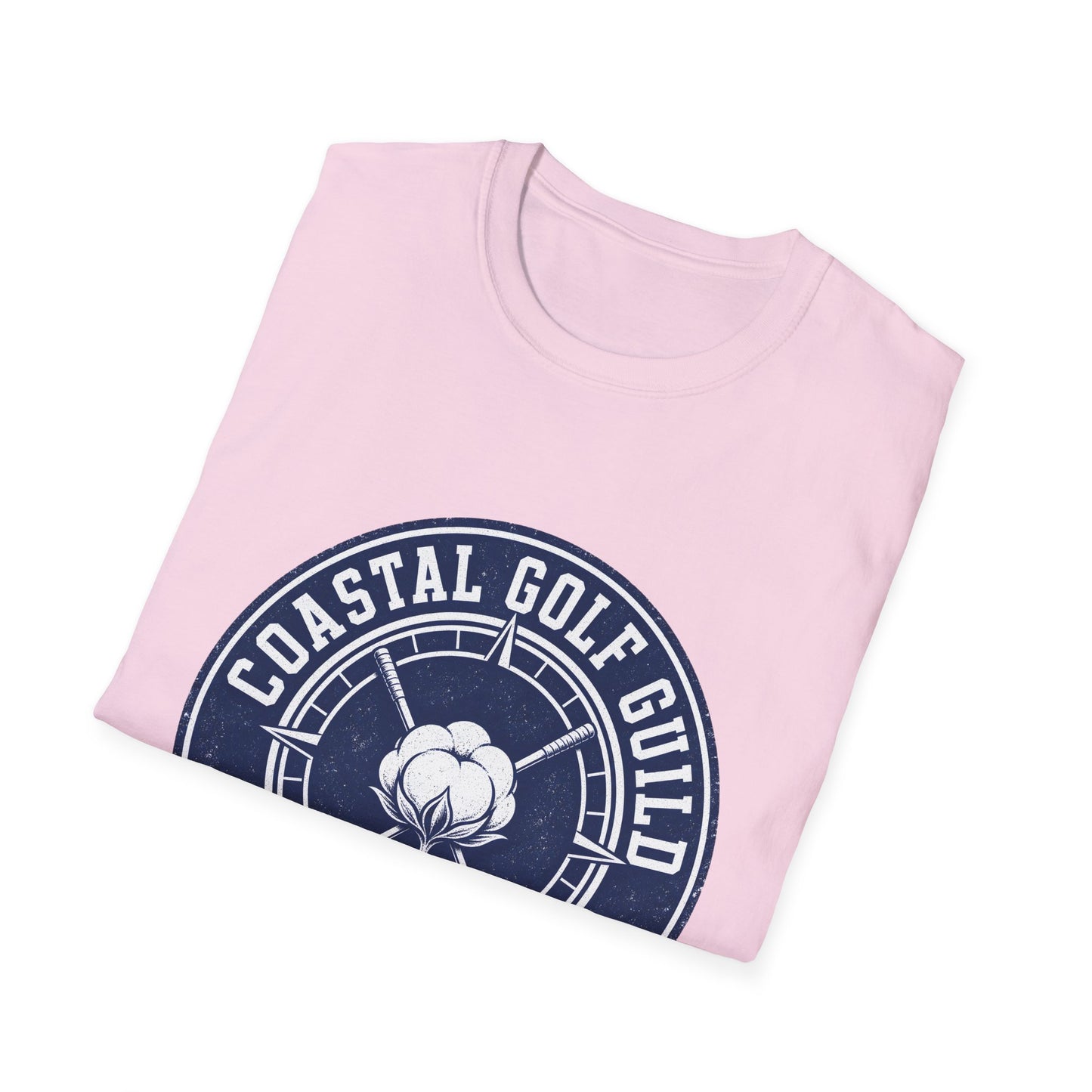 Coastal Golf Guild Vintage Golf Logo (Est. 1982) T-Shirt