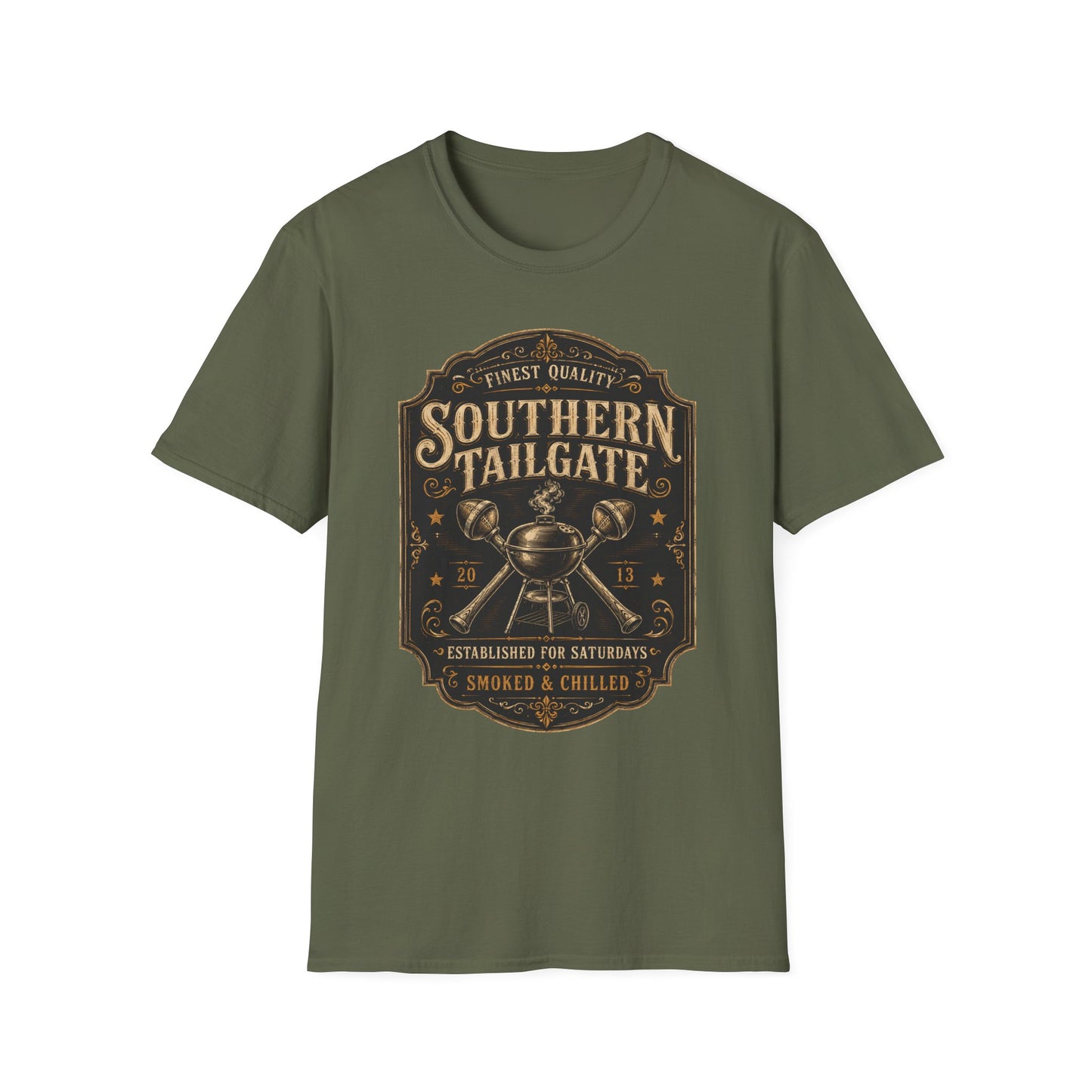 Southern Tailgate Finest Quality Established 2013 T-Shirt