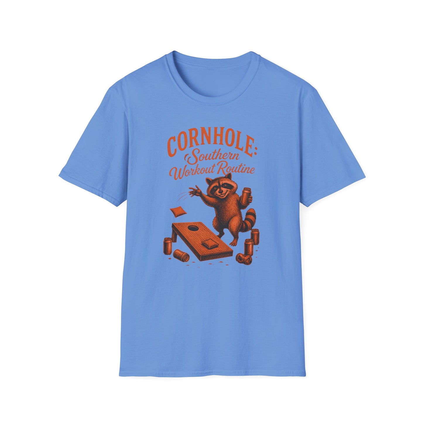 Cornhole Southern Workout Routine Fun T-Shirt