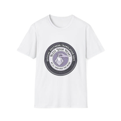 Bless Your Heart Southern Translation Dept. Graphic T-Shirt - HomeGrown South Graphic Tee (View 4)