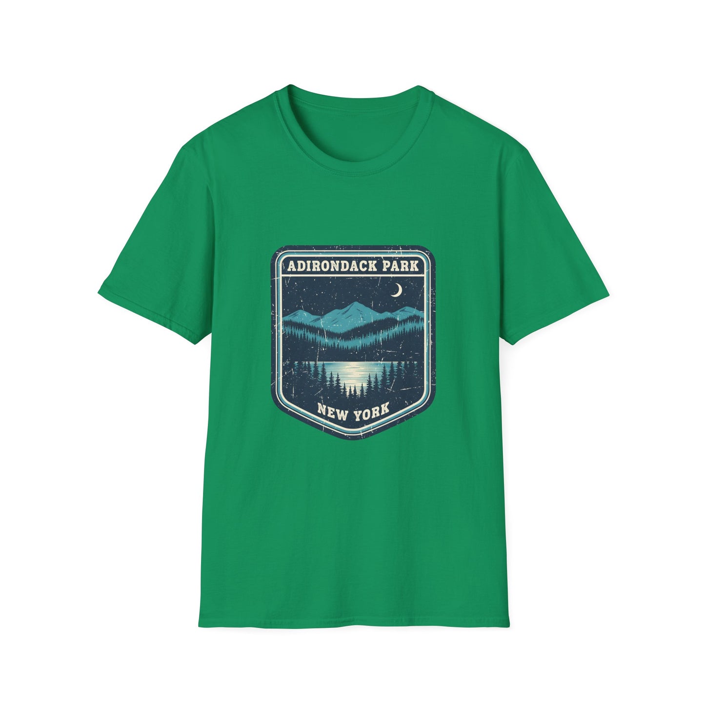 Adirondack Park New York Mountain Nature Camping Outdoors T-Shirt