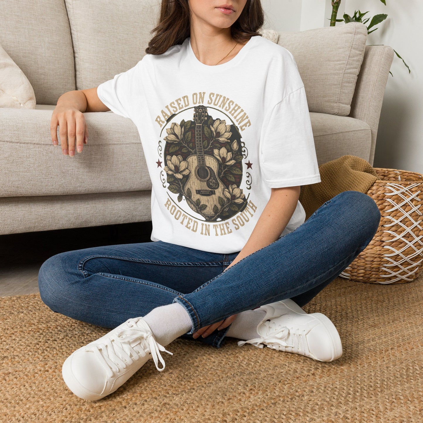Raised On Sunshine Rooted In The South T-Shirt