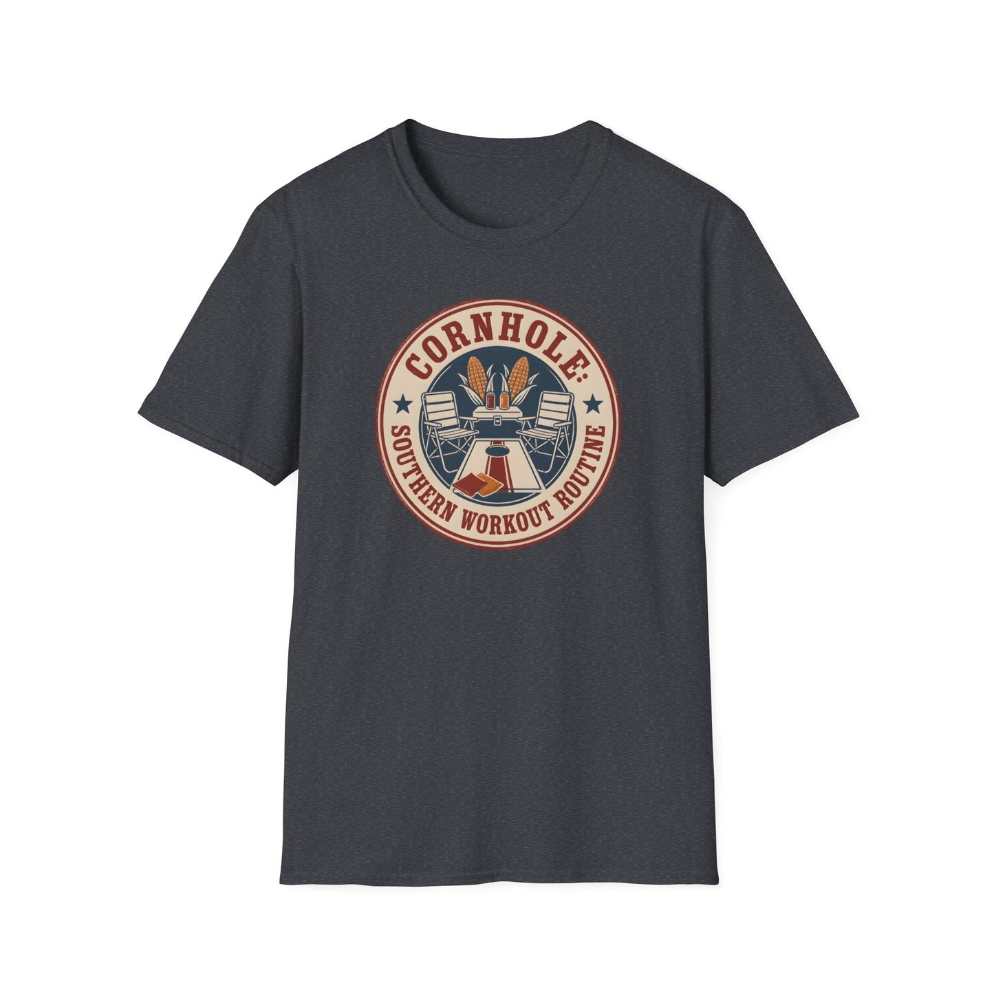 Cornhole Southern Workout Routine Fun Game T-Shirt