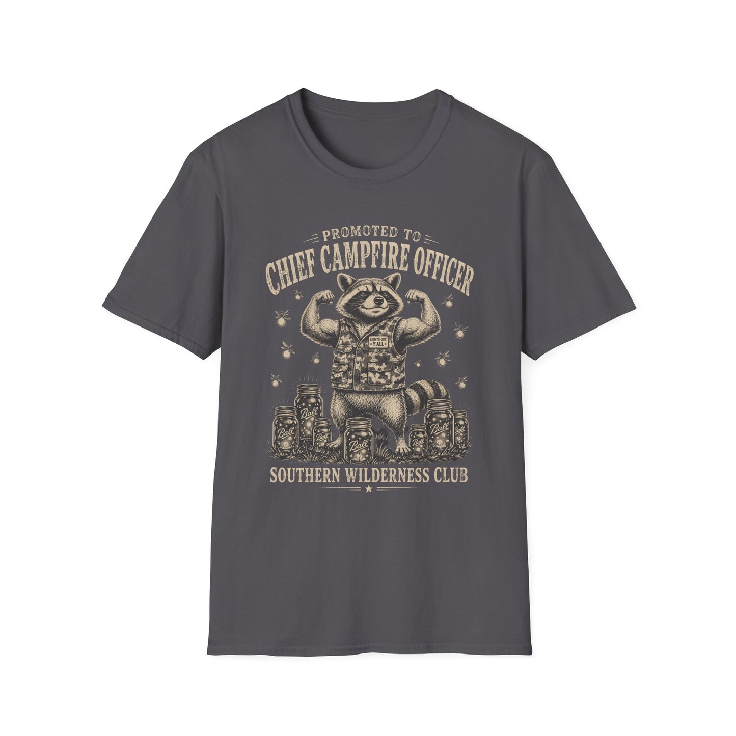 Promoted To Chief Campfire Officer Southern Wilderness T-Shirt