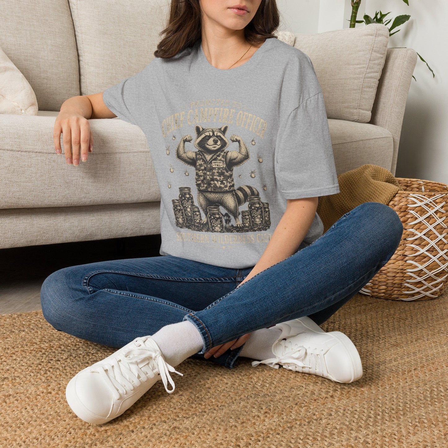 Promoted To Chief Campfire Officer Southern Wilderness T-Shirt