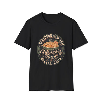 Bless Your Heart  Southern Sarcasm Social Club Graphic T-Shirt - HomeGrown South Graphic Tee (View 4)