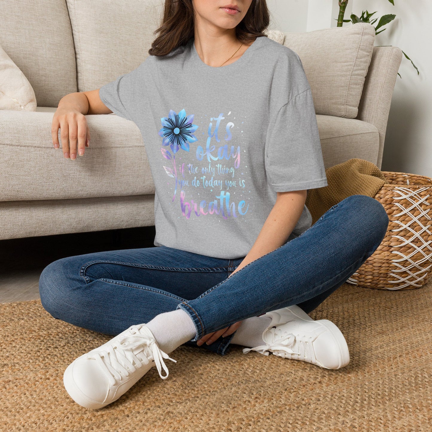 Its Okay Motivational Positive Affirmation T-Shirt