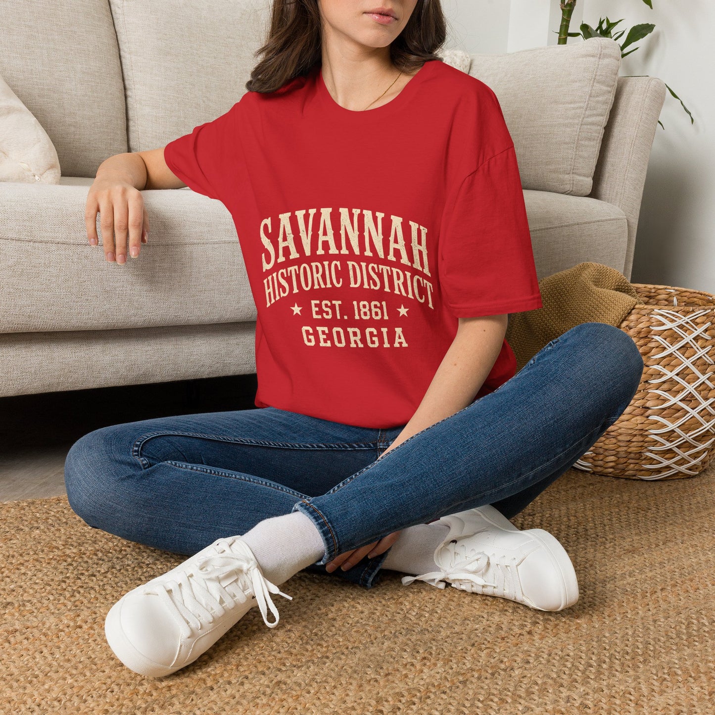 Savannah Historic District Established 1861 Georgia T-Shirt