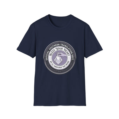 Bless Your Heart Southern Translation Dept. Graphic T-Shirt - HomeGrown South Graphic Tee (View 10)