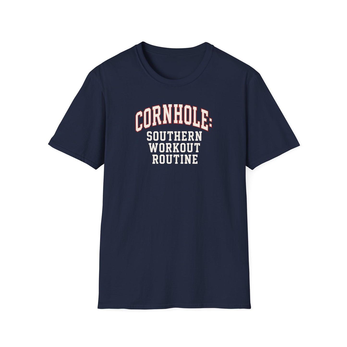 Cornhole Southern Workout Routine T-Shirt