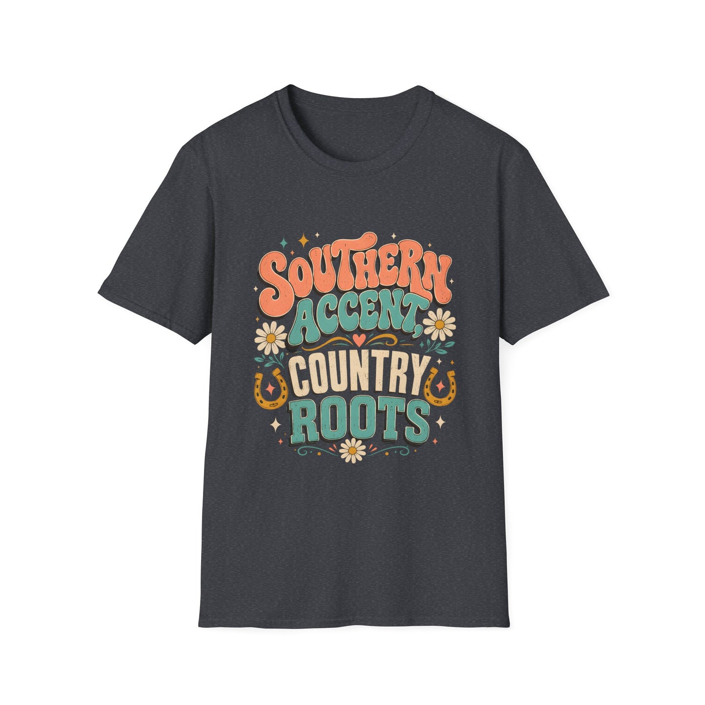 Southern Accent Country Roots Retro T-Shirt