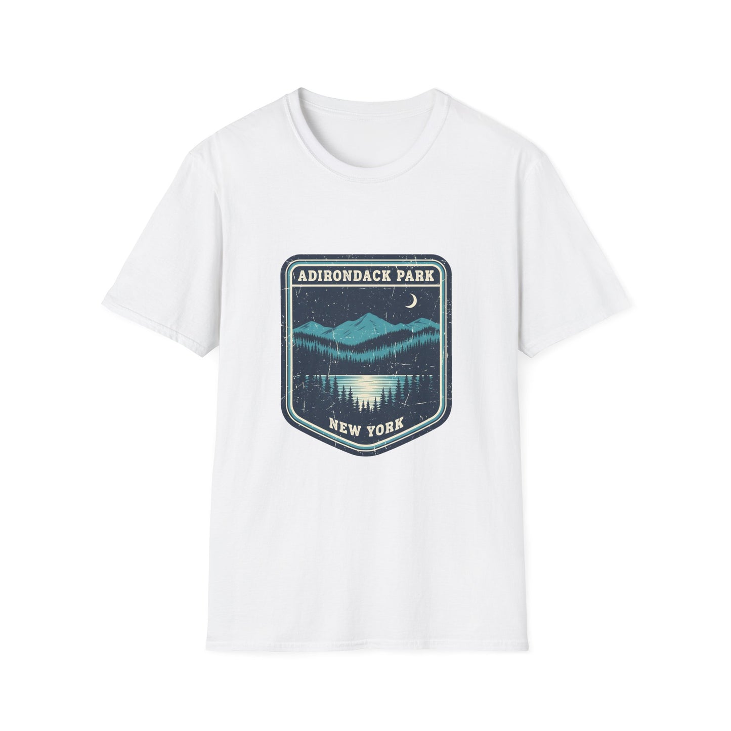Adirondack Park New York Mountain Nature Camping Outdoors T-Shirt