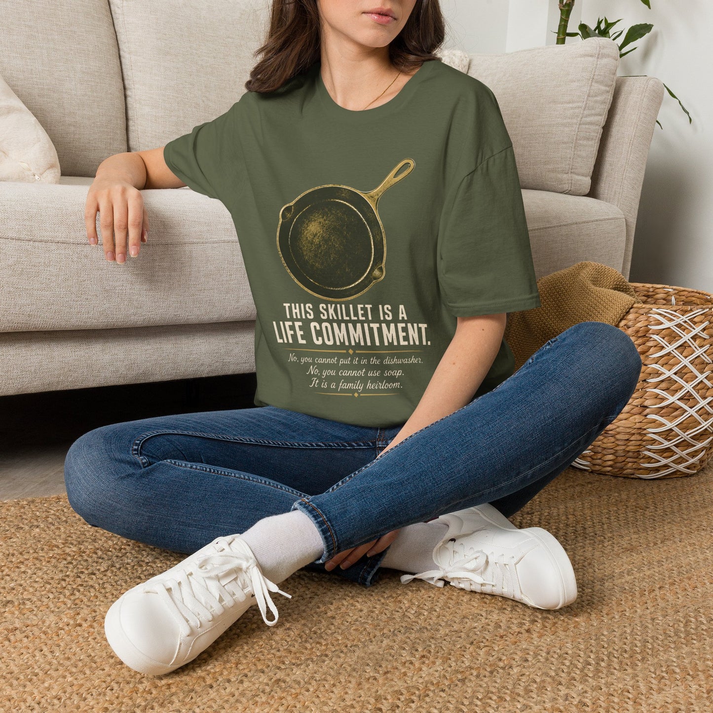 This Skillet Is A Life Commitment Family Heirloom T-Shirt