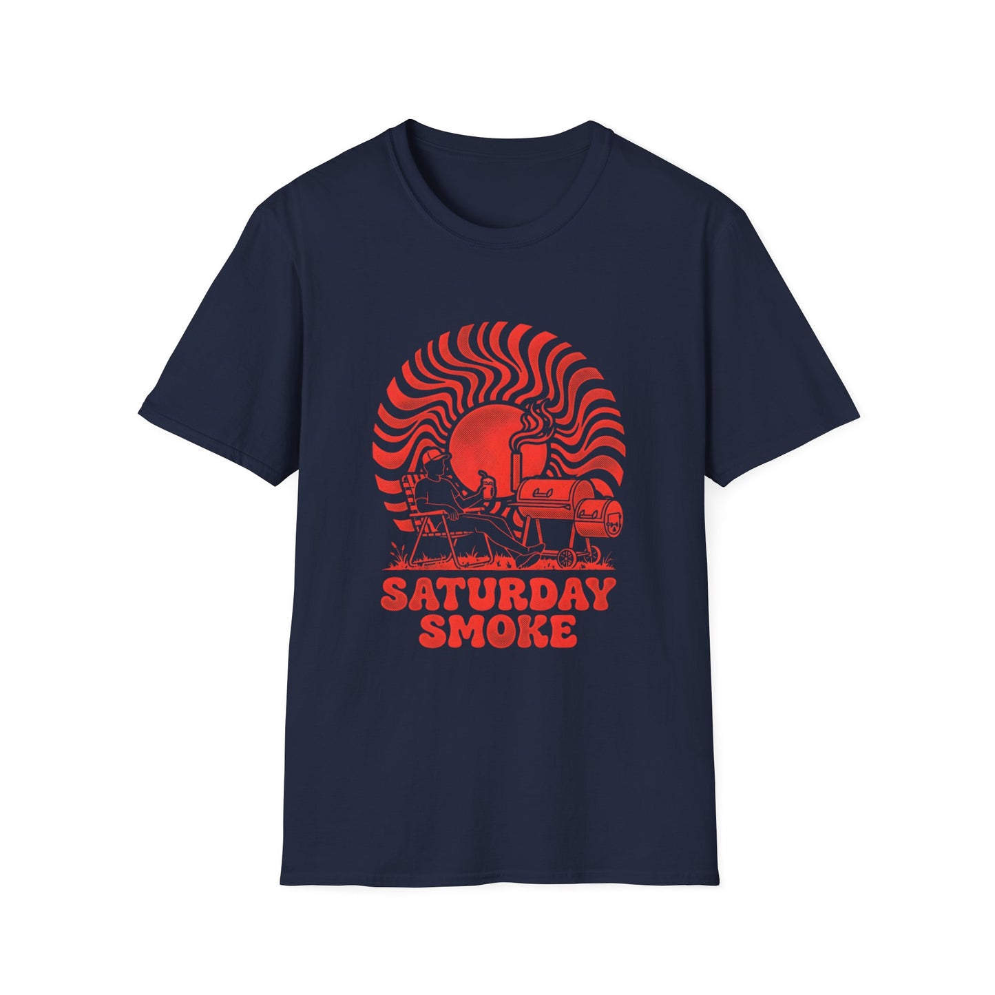 Saturday Smoke BBQ Grilling Southern Style T-Shirt
