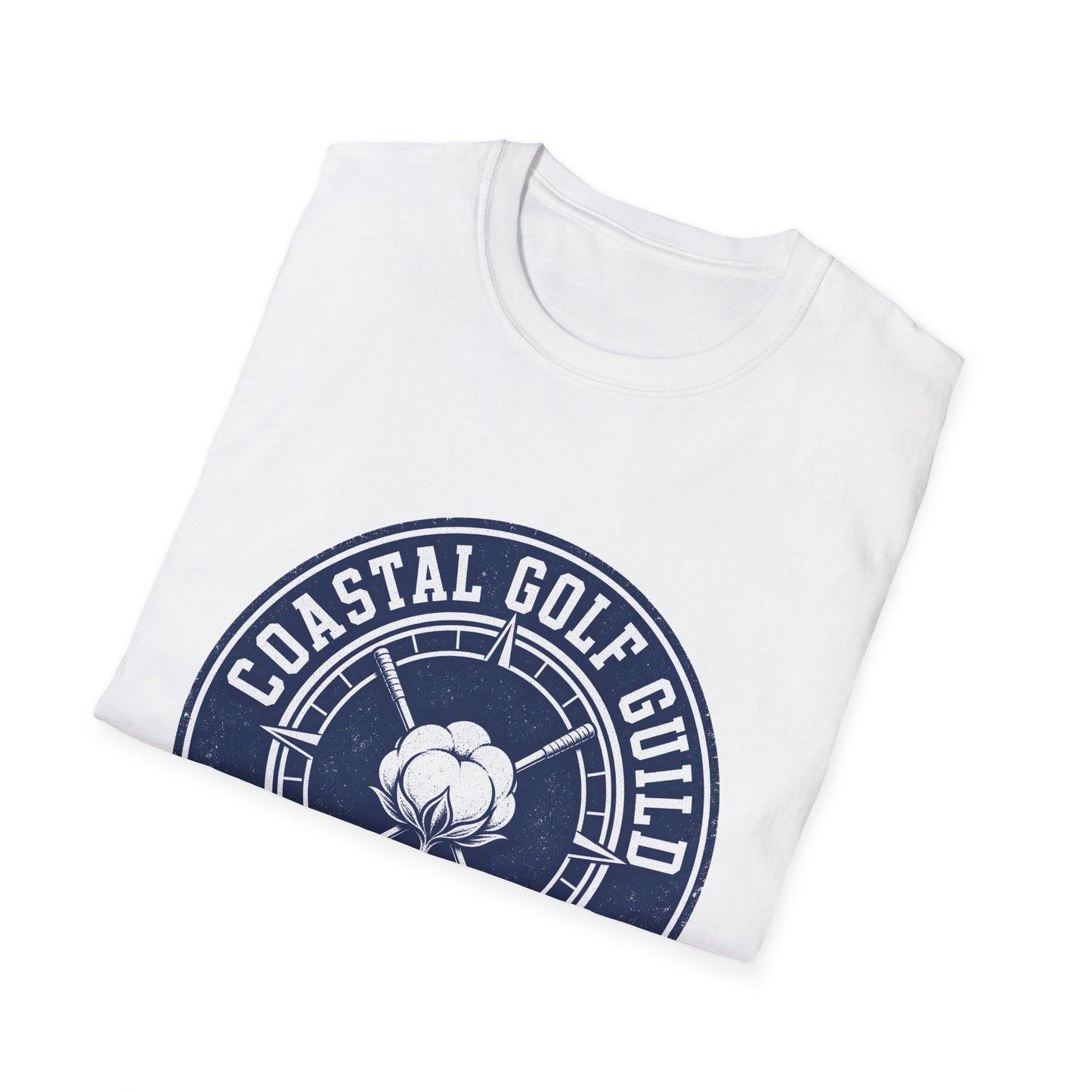 Coastal Golf Guild Vintage Golf Logo (Est. 1982) T-Shirt