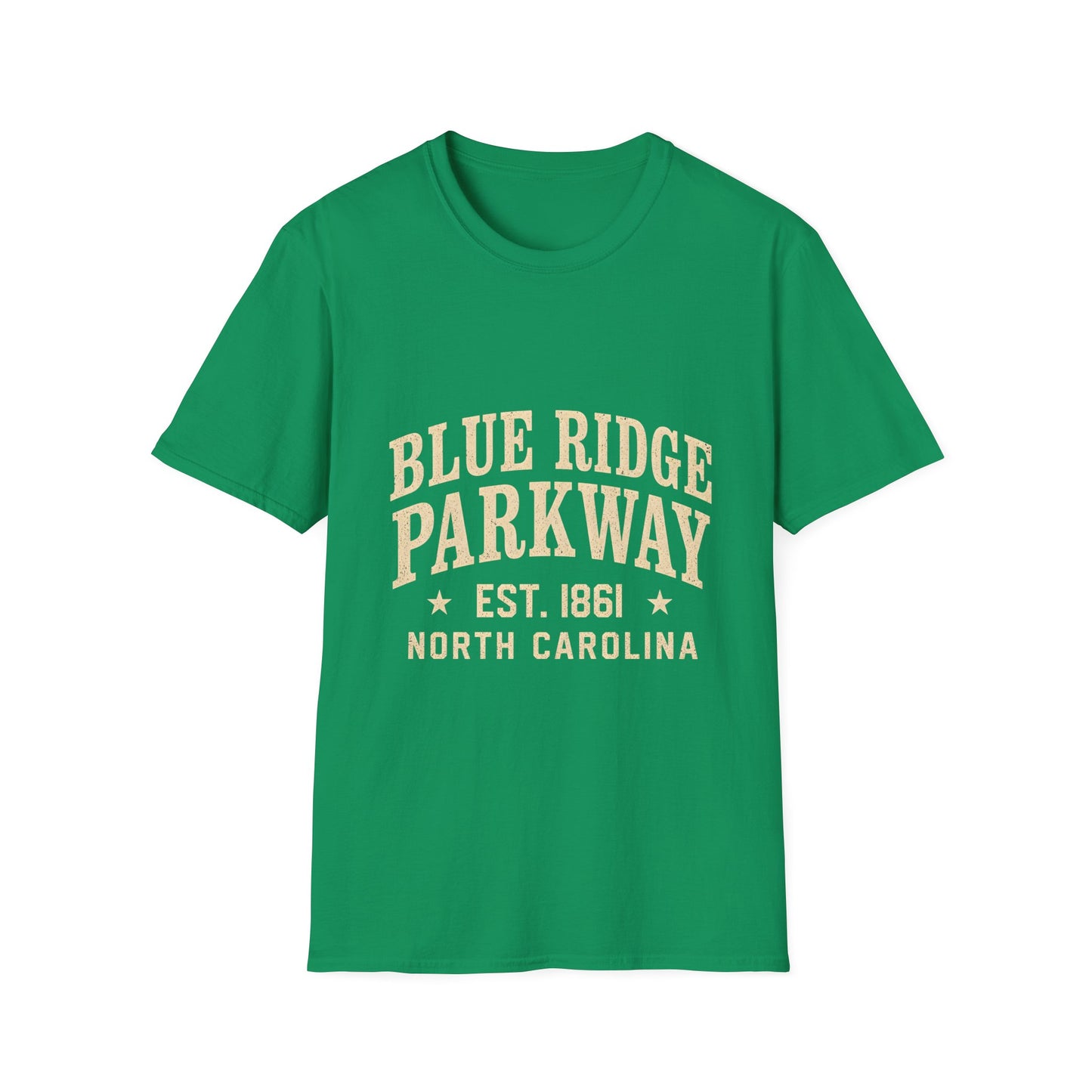 Blue Ridge Parkway North Carolina Est 1861 T-Shirt