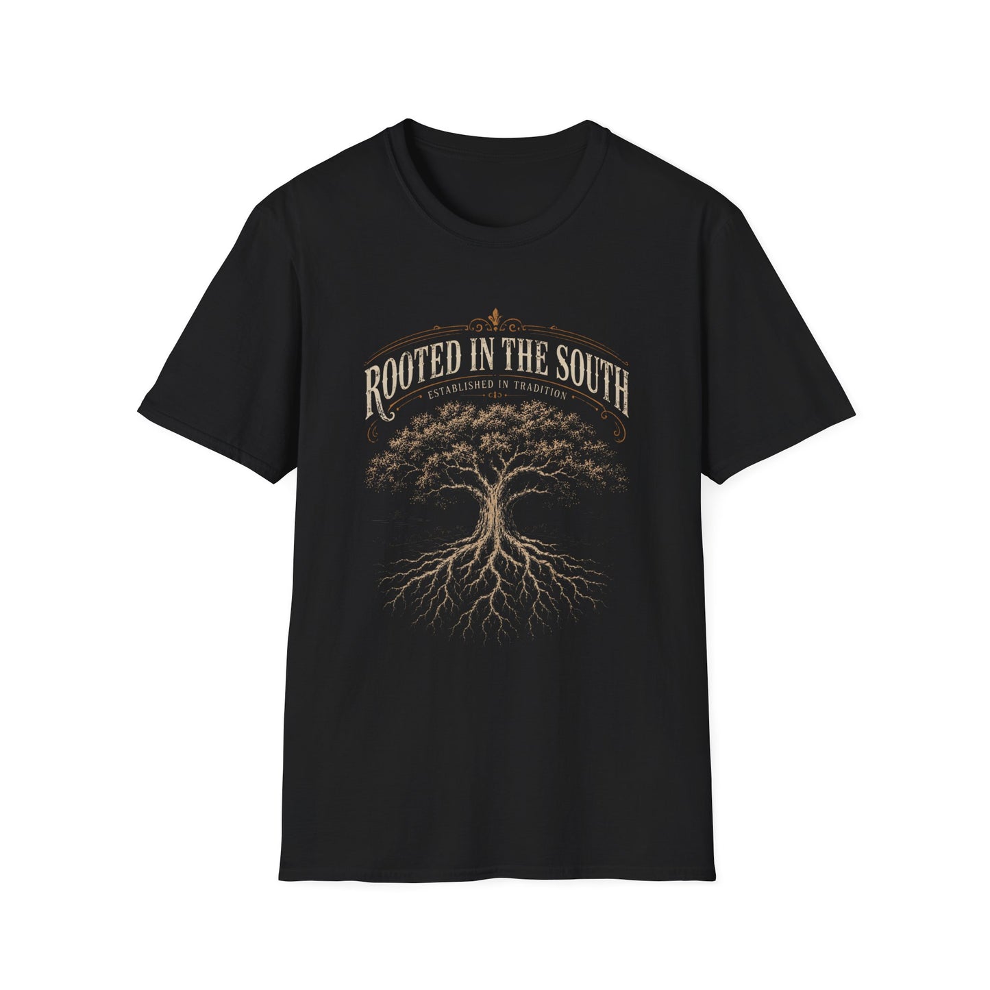 Rooted In The South Established In Tradition T-Shirt