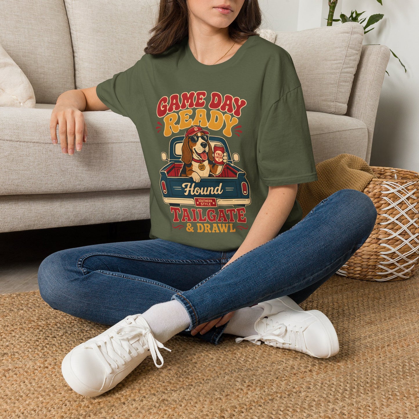Game Day Ready Southern Hound Tailgate T-Shirt