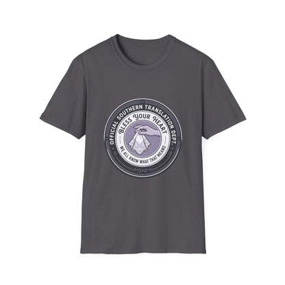 Bless Your Heart Southern Translation Dept. Graphic T-Shirt - HomeGrown South Graphic Tee (View 8)
