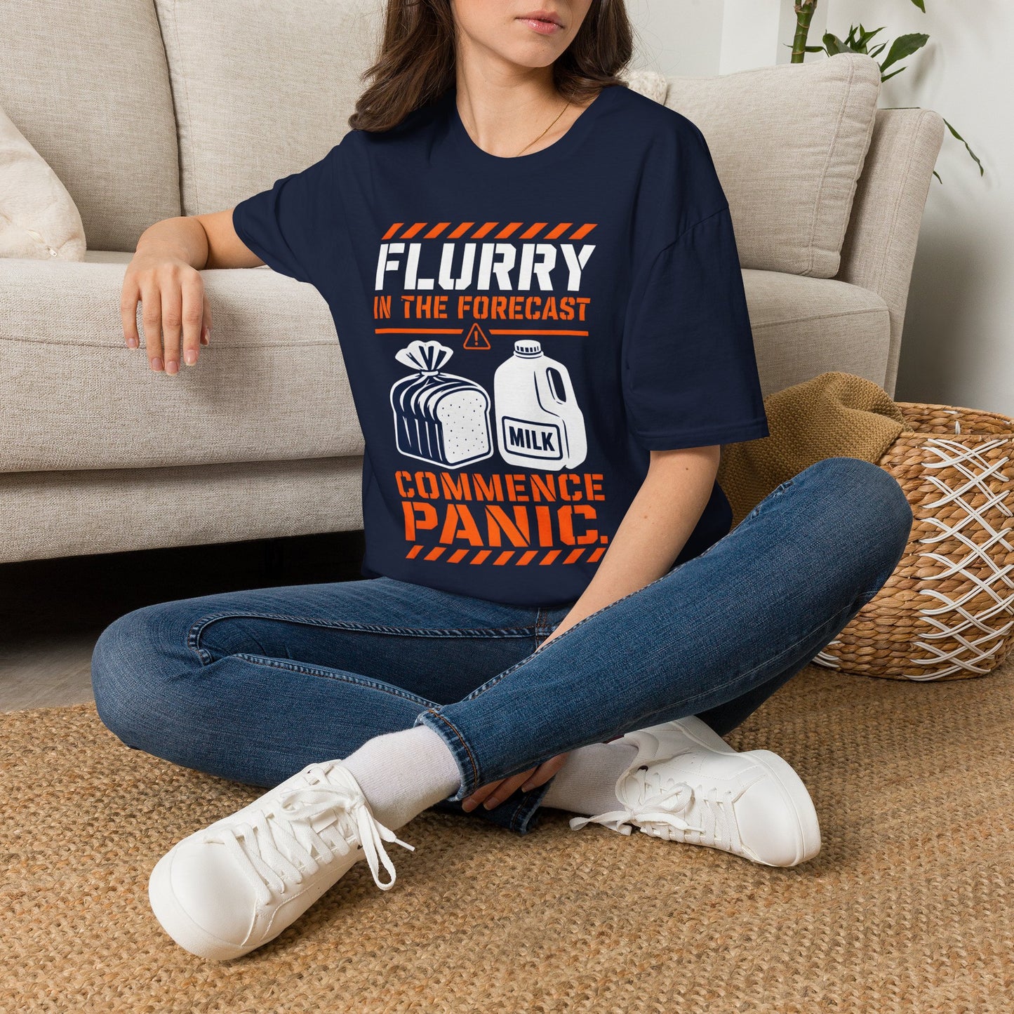 Flurry In The Forecast Commence Panic T-Shirt