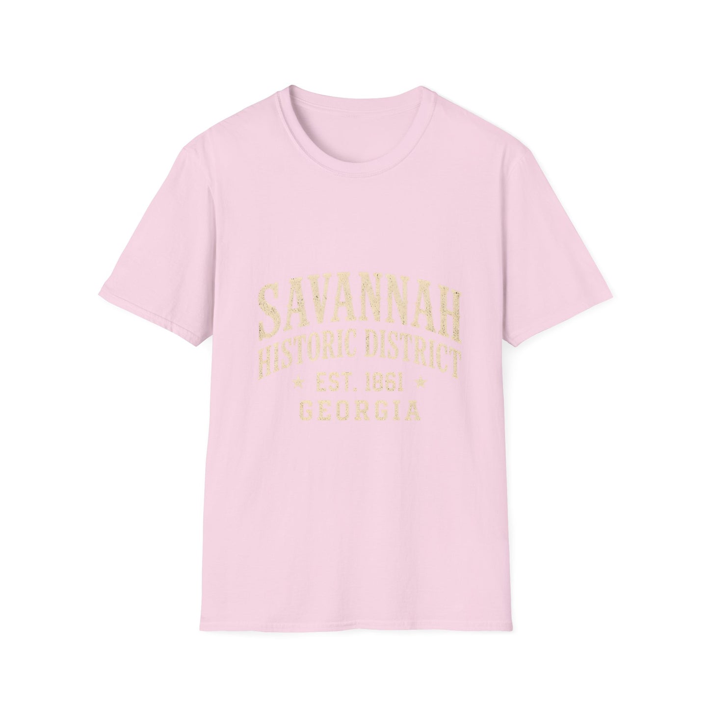 Savannah Historic District Established 1861 Georgia T-Shirt