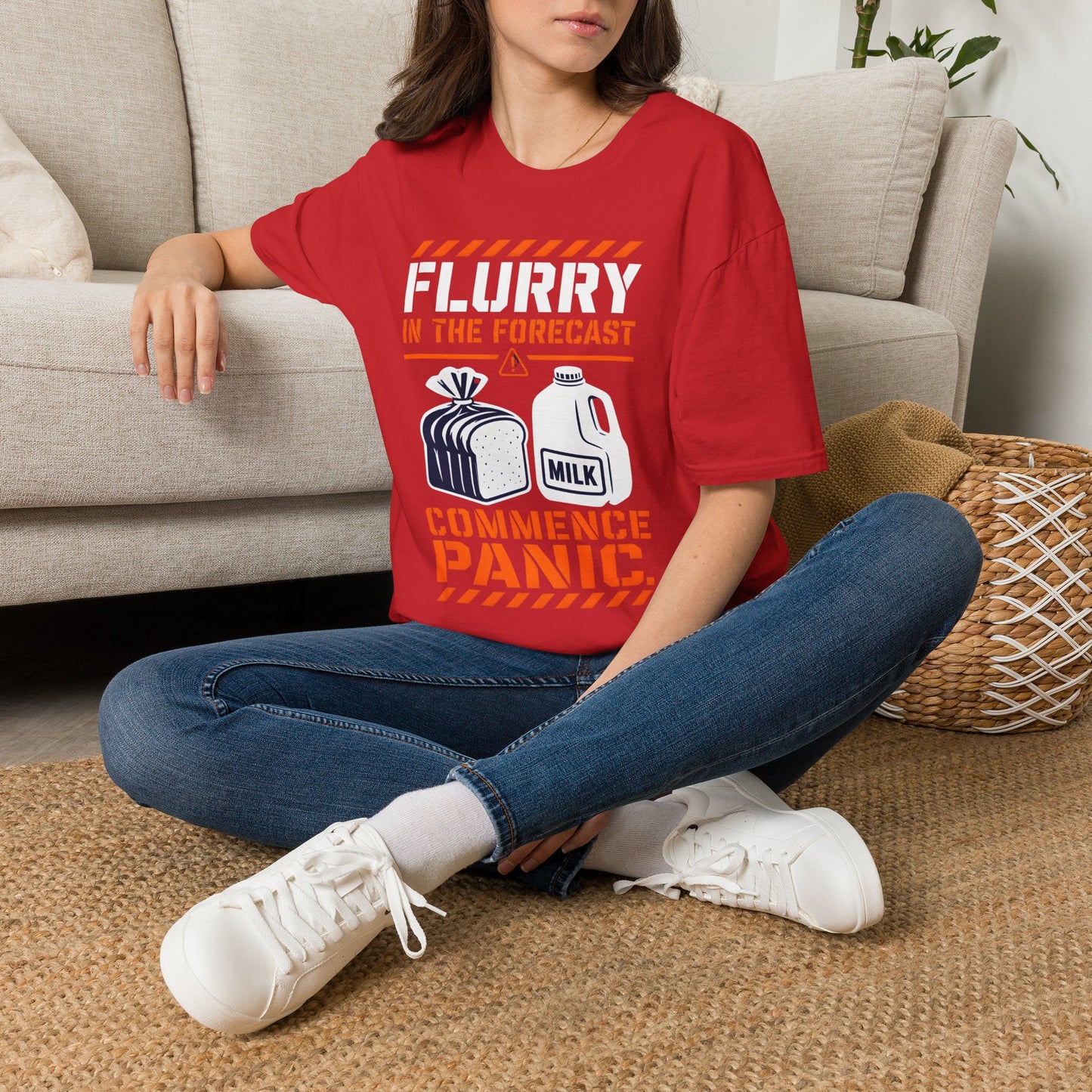 Flurry In The Forecast Commence Panic T-Shirt