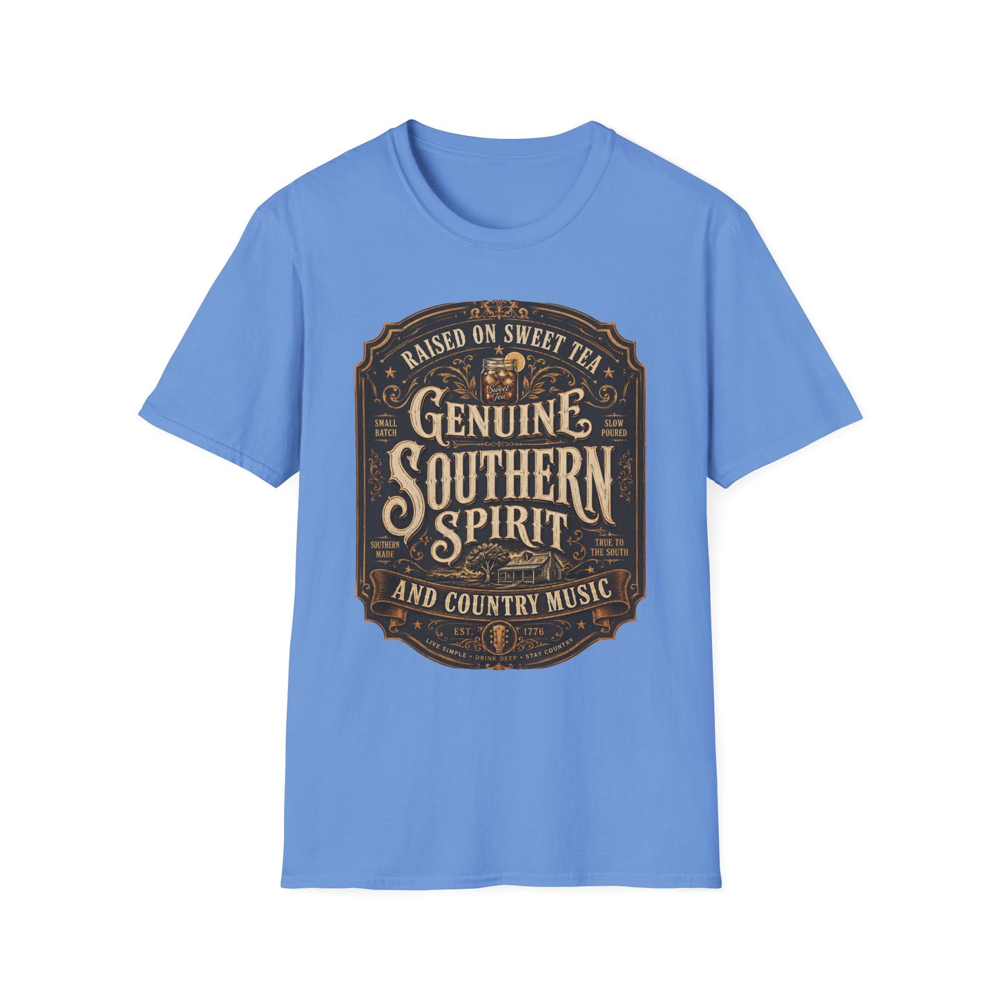 Genuine Southern Spirit Sweet Tea Country Music T-Shirt