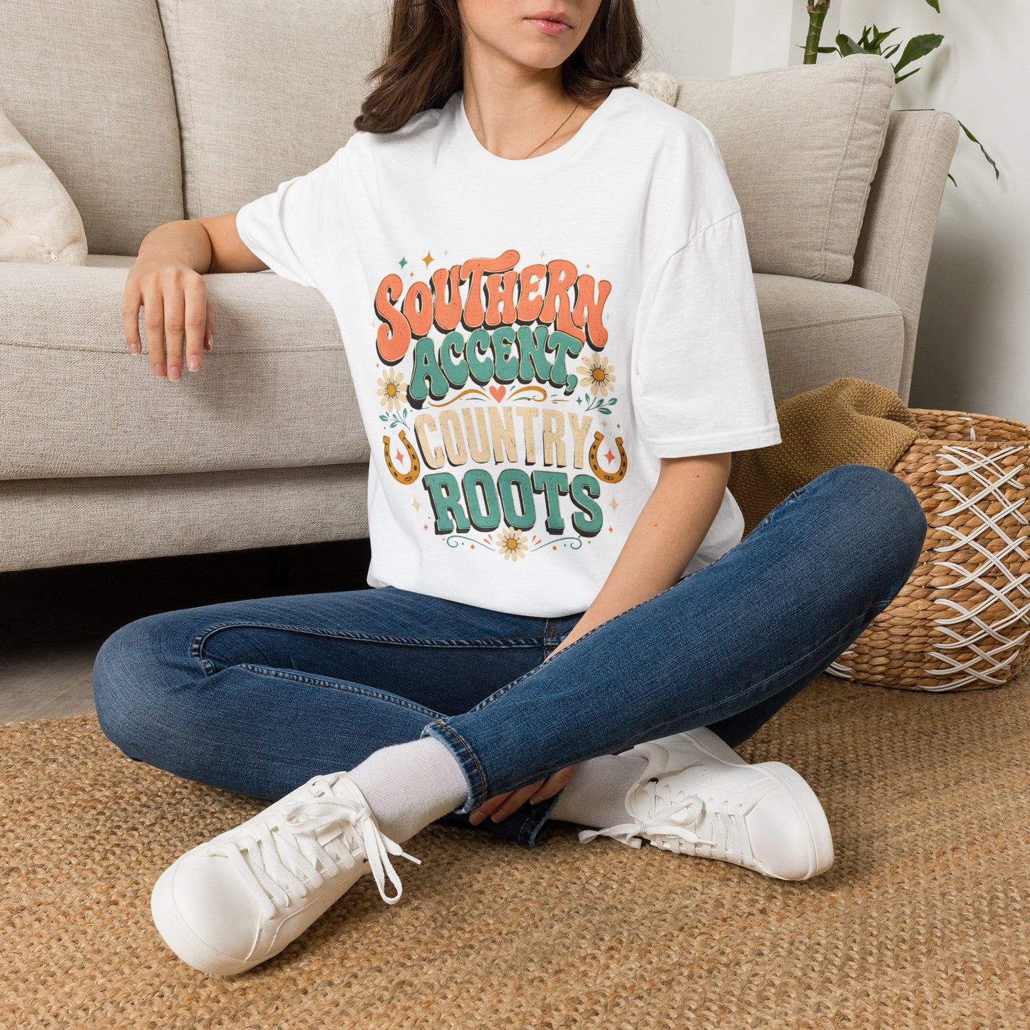 Southern Accent Country Roots Retro T-Shirt
