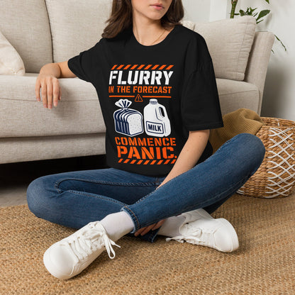 Flurry In The Forecast Commence Panic T-Shirt