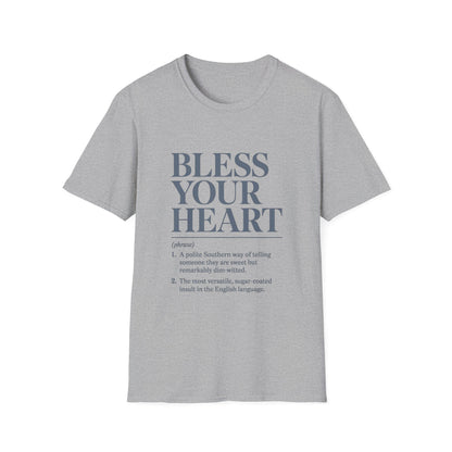Bless Your Heart  Southern Phrase Definition T-Shirt - HomeGrown South Graphic Tee (View 3)