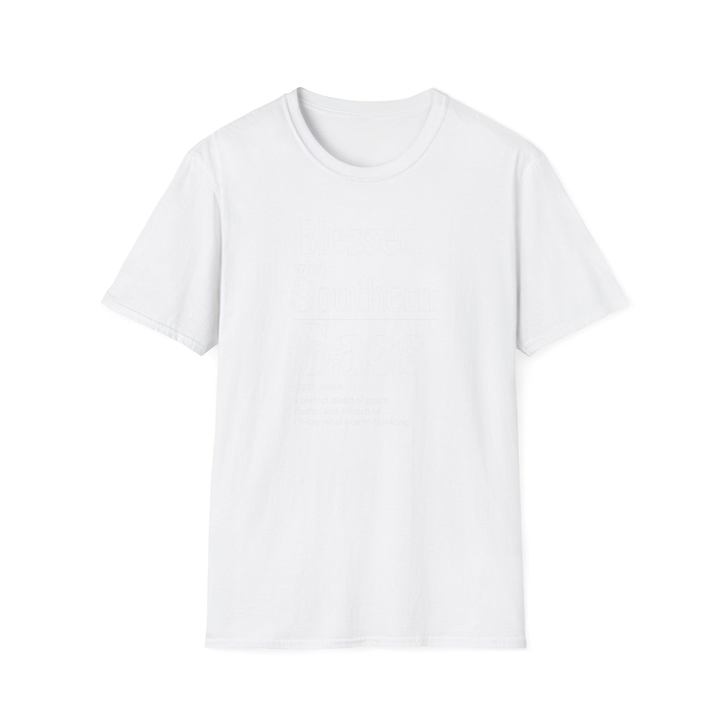 Blessed With Southern Sass Definition T-Shirt