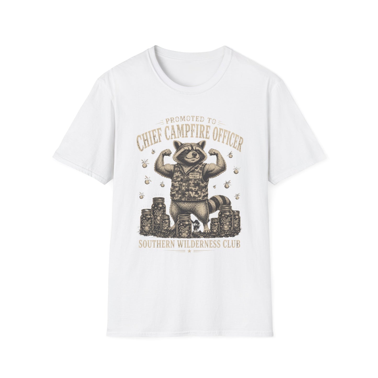 Promoted To Chief Campfire Officer Southern Wilderness T-Shirt