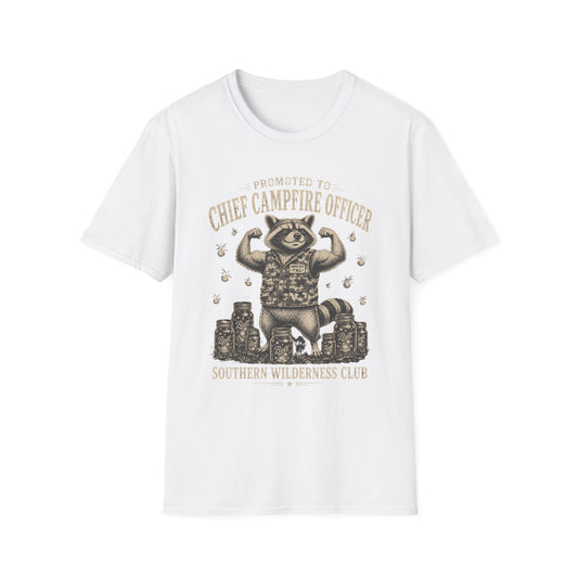 Promoted To Chief Campfire Officer Southern Wilderness T-Shirt