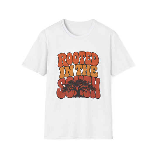 HomeGrown South Rooted In The South Tree Silhouette T-Shirt - Premium Graphic Tee View 2