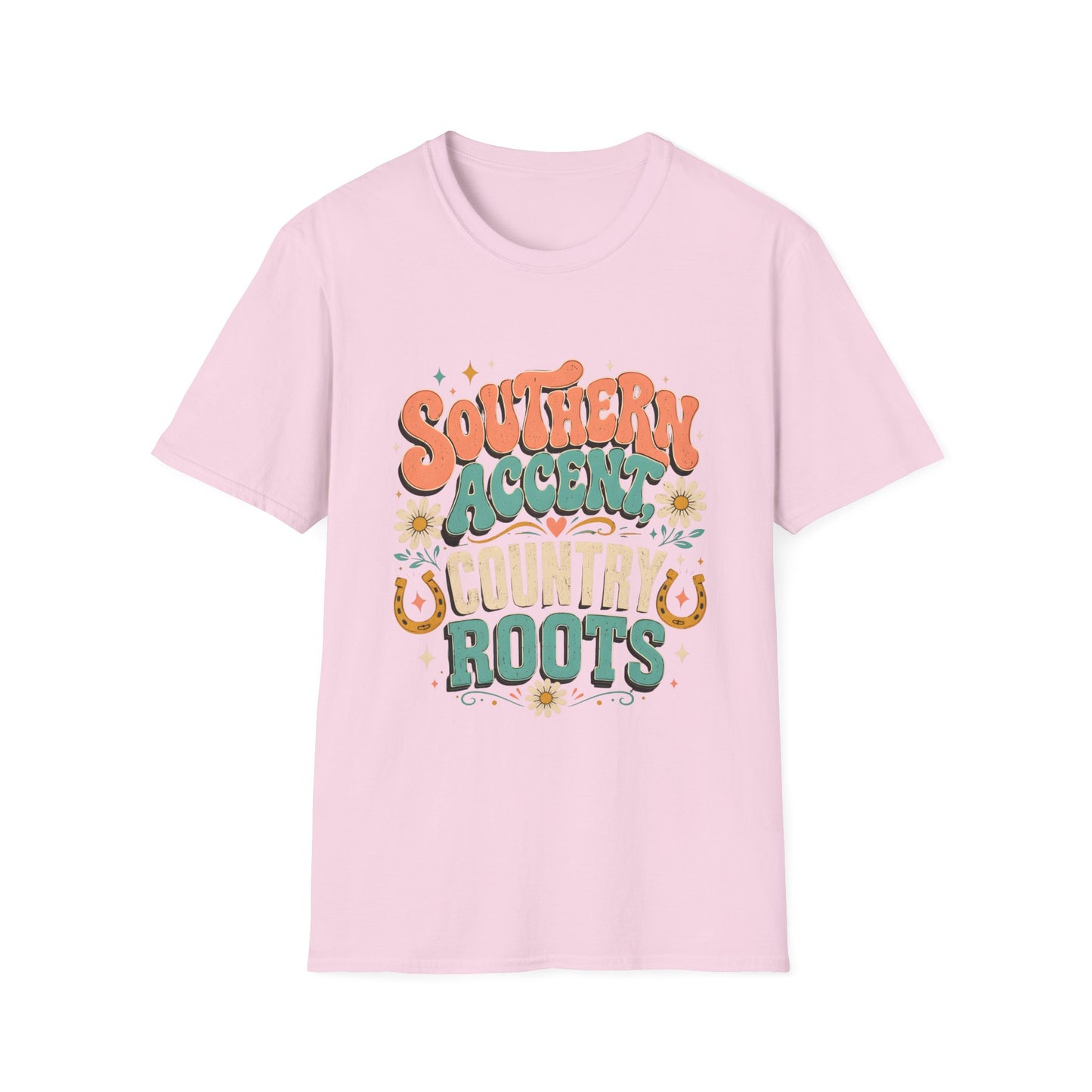 Southern Accent Country Roots Retro T-Shirt