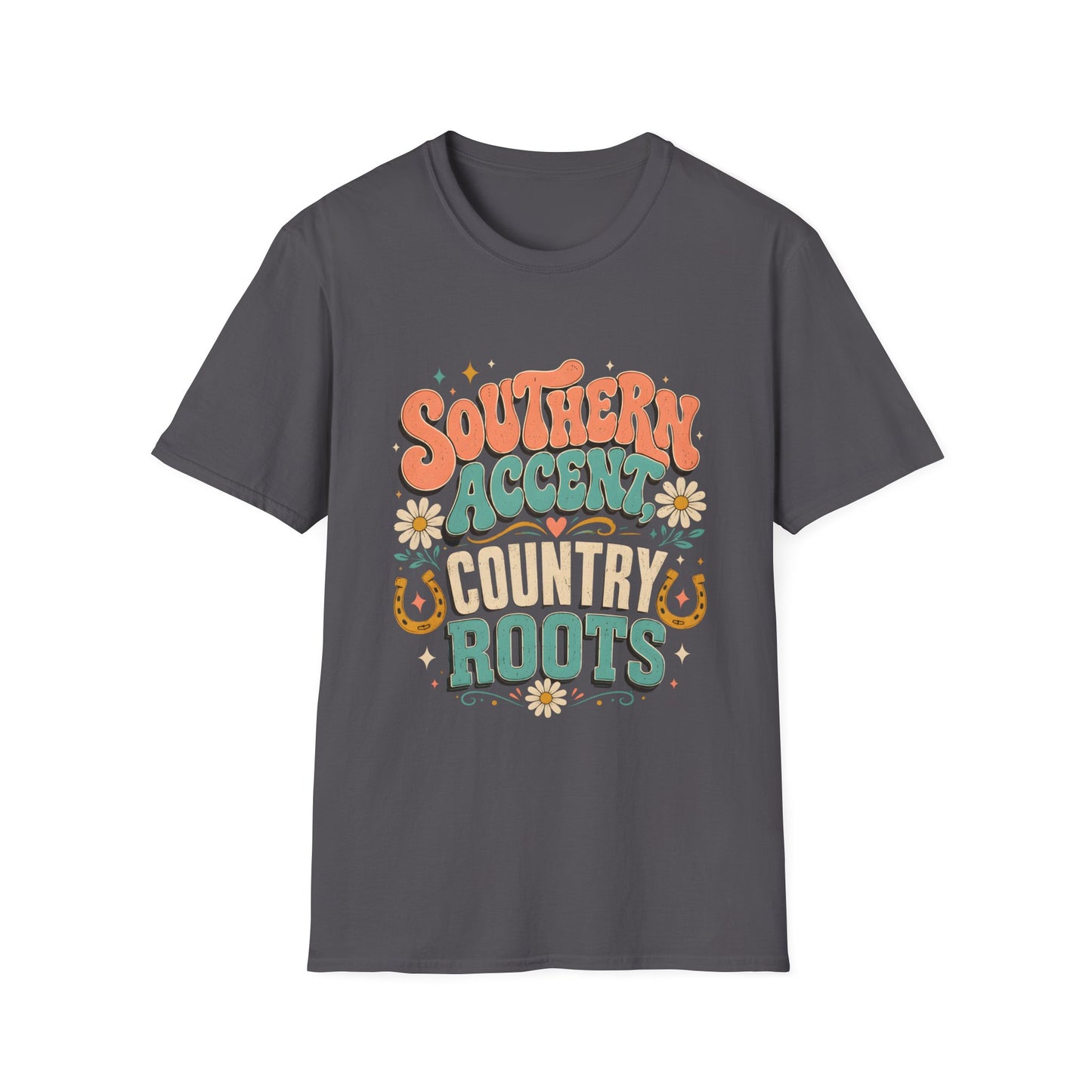Southern Accent Country Roots Retro T-Shirt