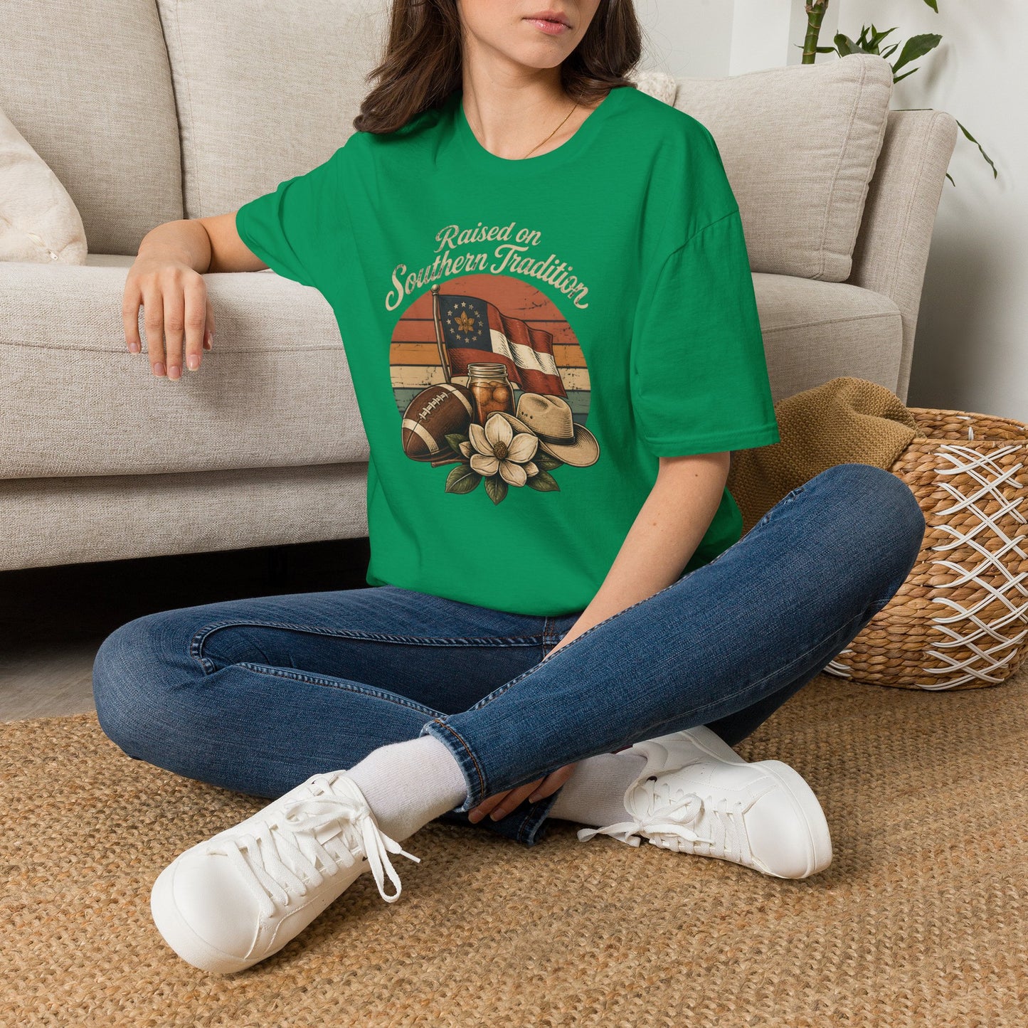 Raised On Southern Tradition Vintage T-Shirt