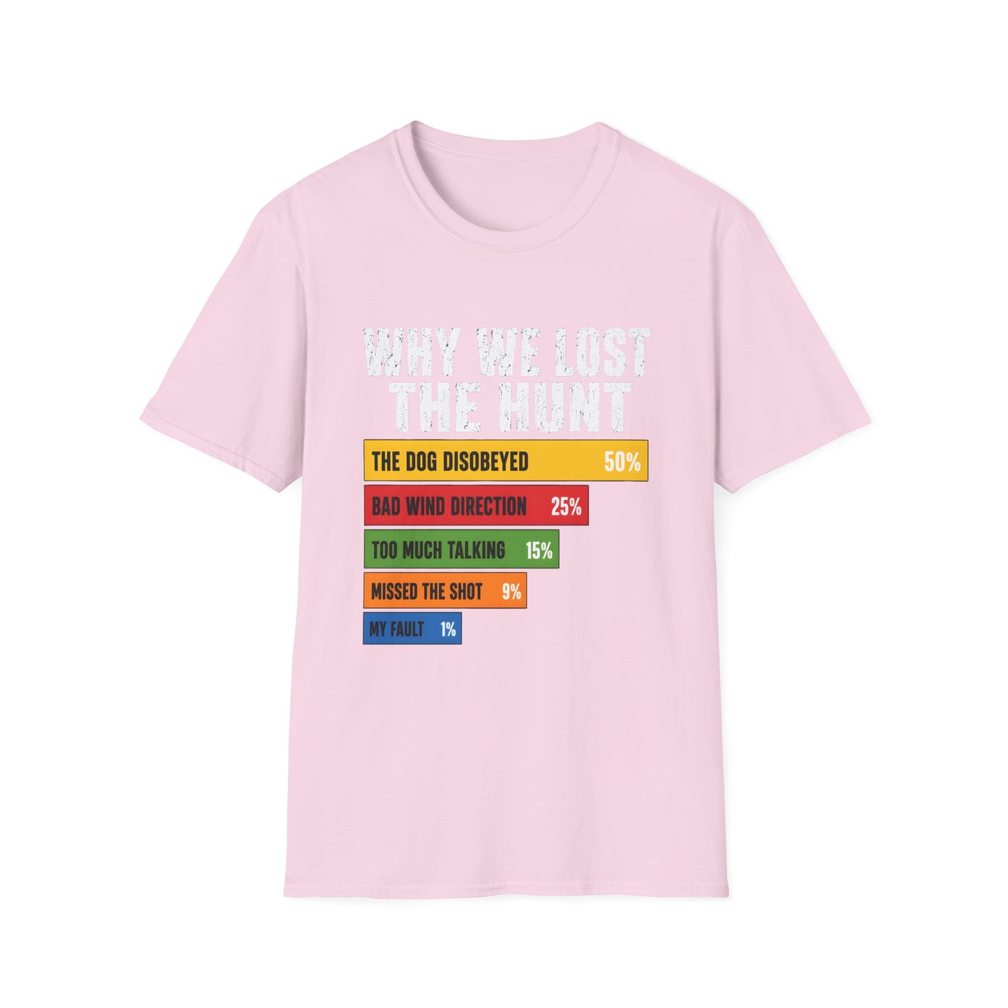 Why We Lost The Hunt Funny Hunting T-Shirt