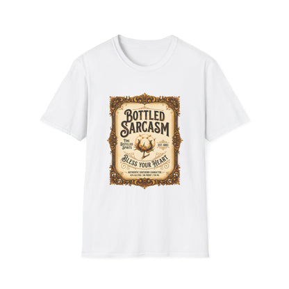 Bottled Sarcasm Vintage Label Graphic T-Shirt - HomeGrown South Graphic Tee (View 5)