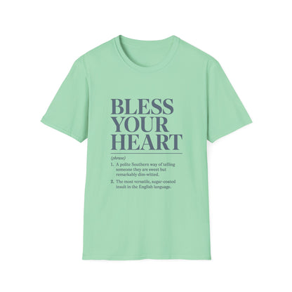 Bless Your Heart  Southern Phrase Definition T-Shirt - HomeGrown South Graphic Tee (View 6)