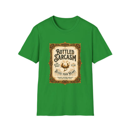Bottled Sarcasm Vintage Label Graphic T-Shirt - HomeGrown South Graphic Tee (View 10)