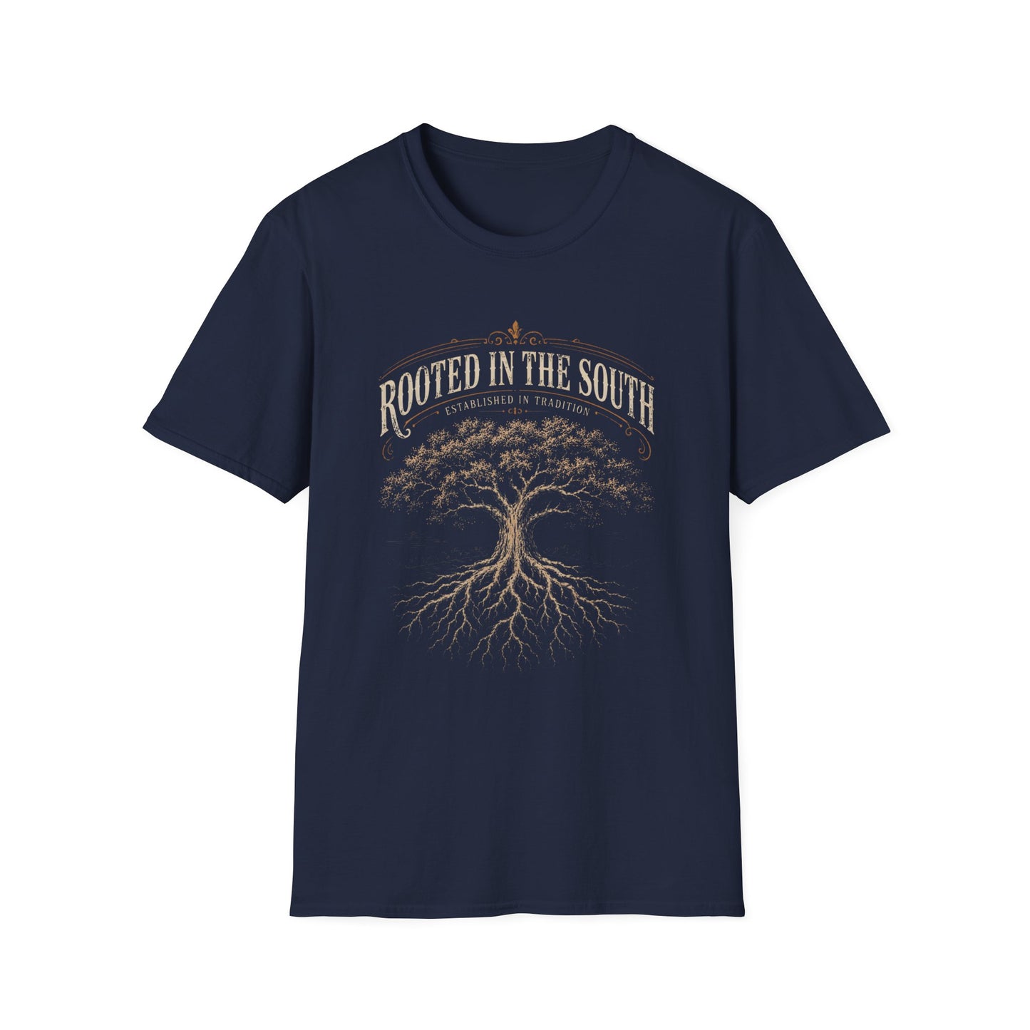 Rooted In The South Established In Tradition T-Shirt