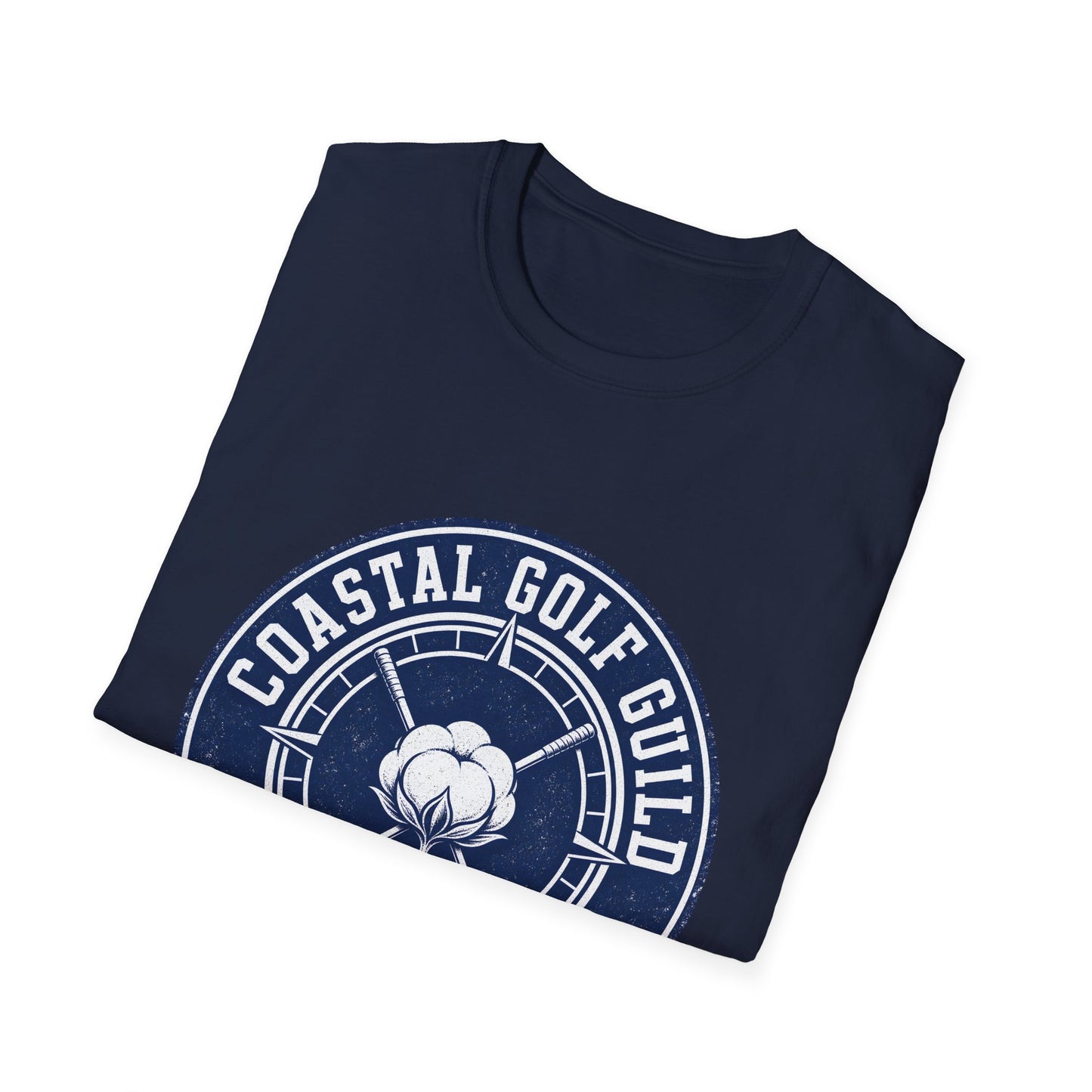 Coastal Golf Guild Vintage Golf Logo (Est. 1982) T-Shirt