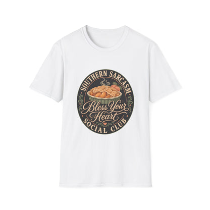 Bless Your Heart  Southern Sarcasm Social Club Graphic T-Shirt - HomeGrown South Graphic Tee (View 3)