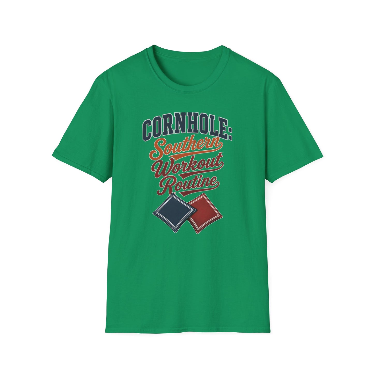 Cornhole Southern Workout Routine T-Shirt