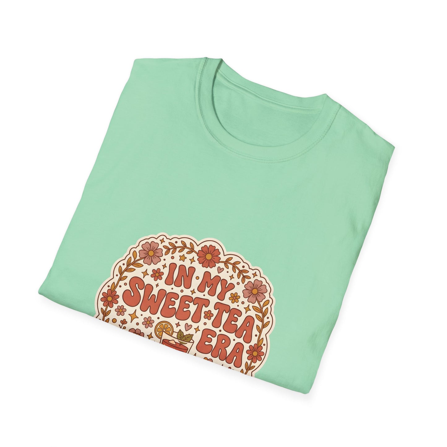 I’m My Sweet-Tea Southern Vintage Tea Lover Graphic T-Shirt