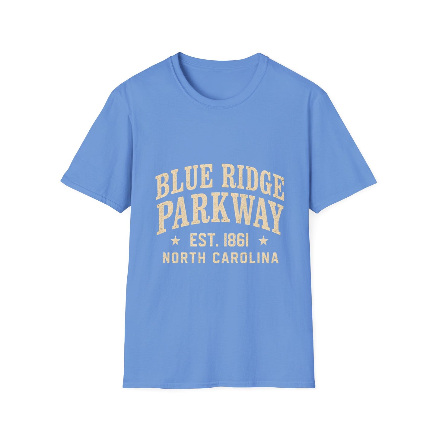 Blue Ridge Parkway North Carolina Est 1861 T-Shirt